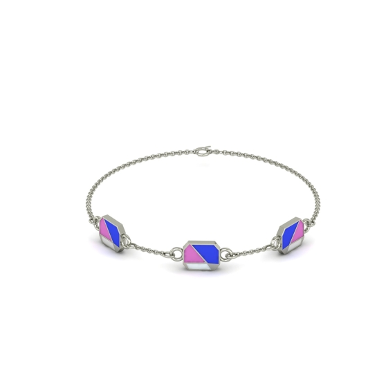 Blue Bliss Statement Bracelet