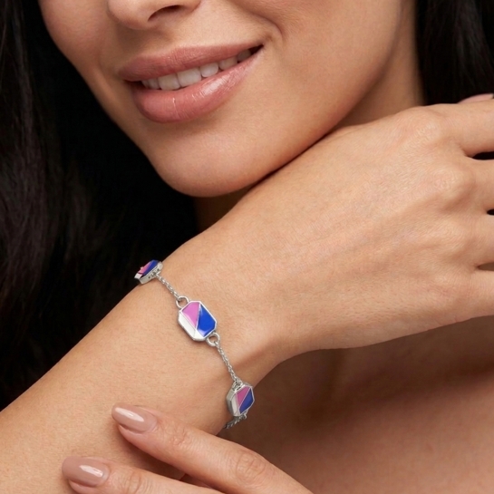 Blue Bliss Statement Bracelet