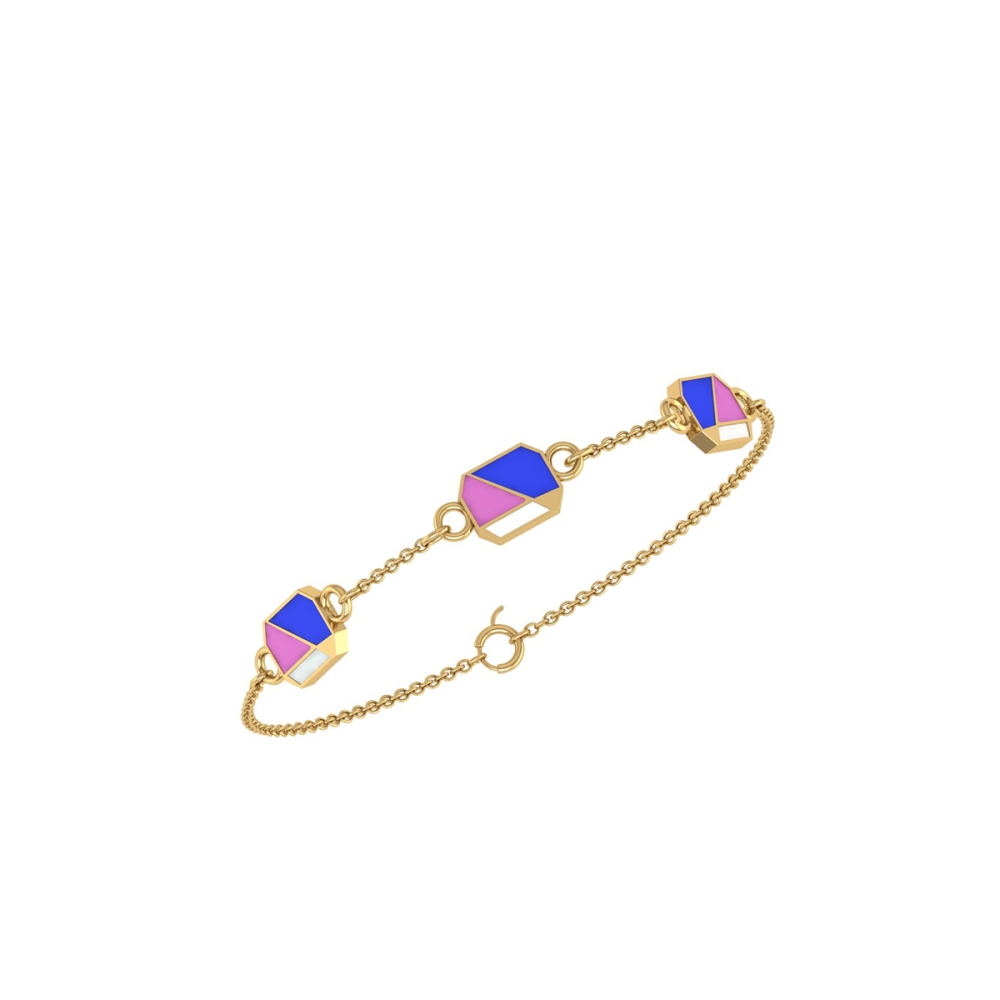 Blue Bliss Statement Bracelet