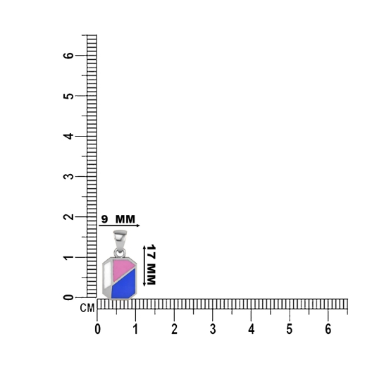 Blue Bliss Statement pendant