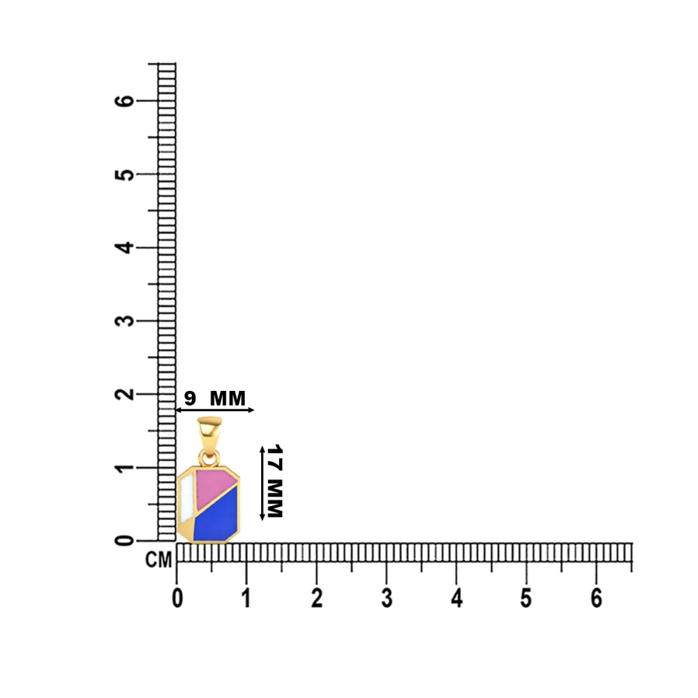 Blue Bliss Statement pendant