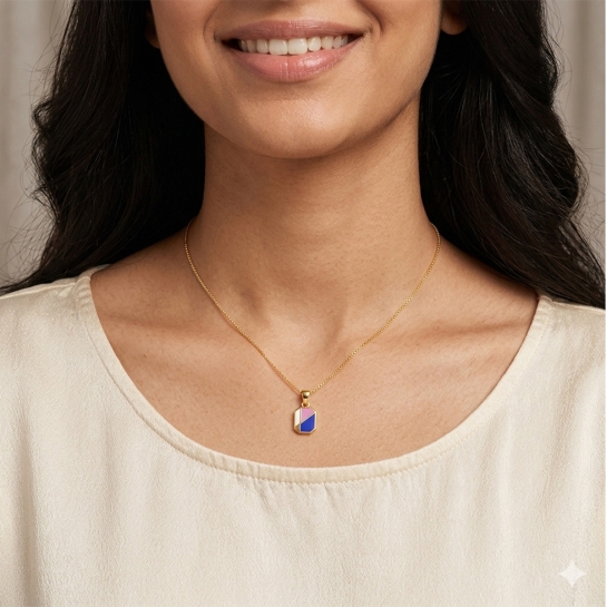 Blue Bliss Statement pendant