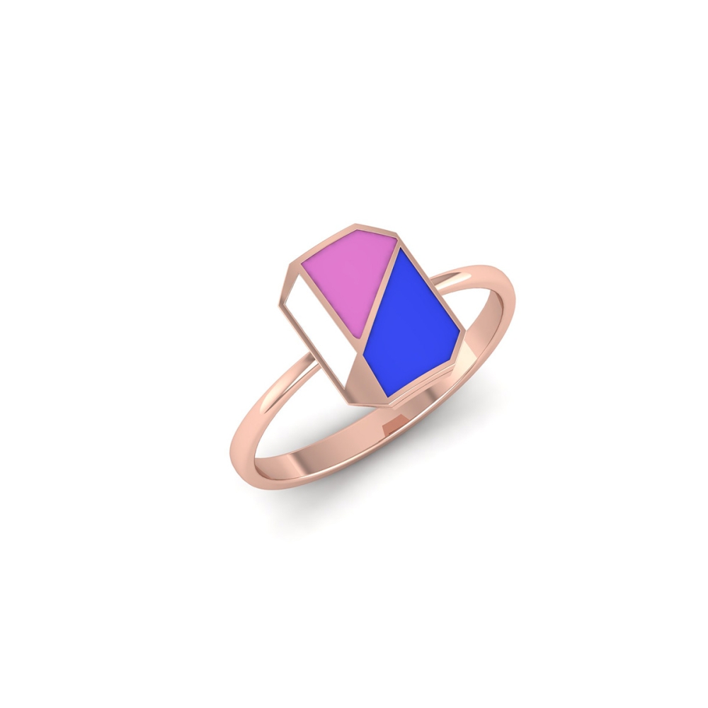 Blue Bliss Statement ring