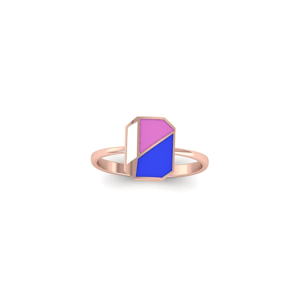 Blue Bliss Statement ring