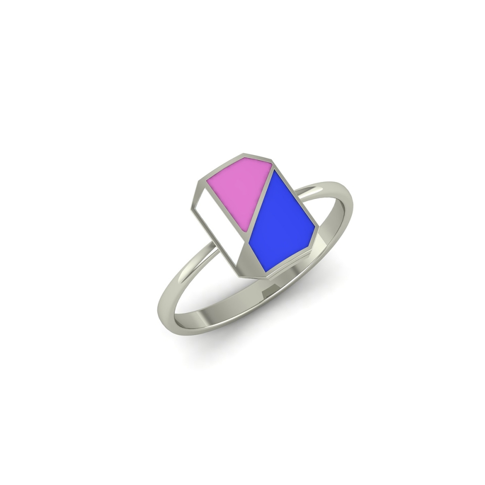 Blue Bliss Statement ring