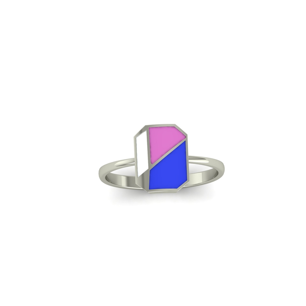 Blue Bliss Statement ring