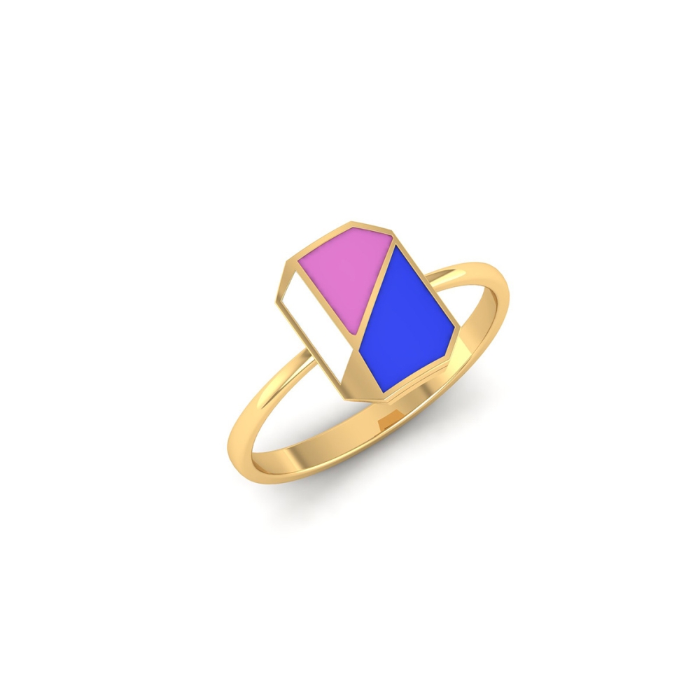 Blue Bliss Statement ring