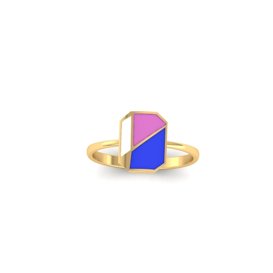 Blue Bliss Statement ring