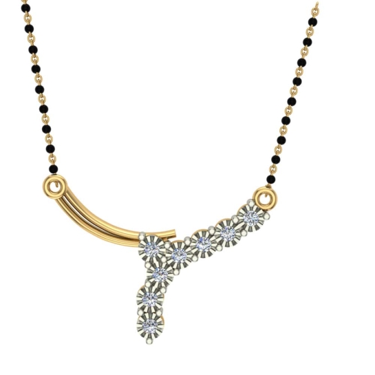 Britton Diamond Mangalsutra