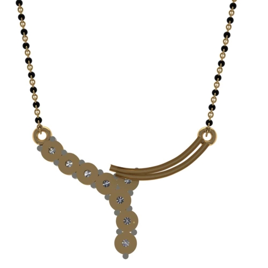 Britton Diamond Mangalsutra