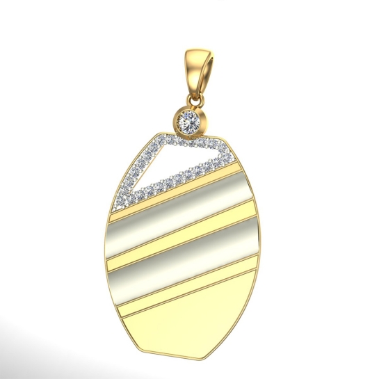 Tobias Diamond Pendant