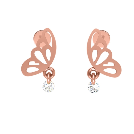 Butterfly Drop Earrings