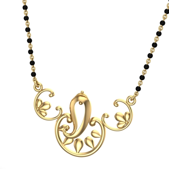 Chiara Mangalsutra Designs in Gold