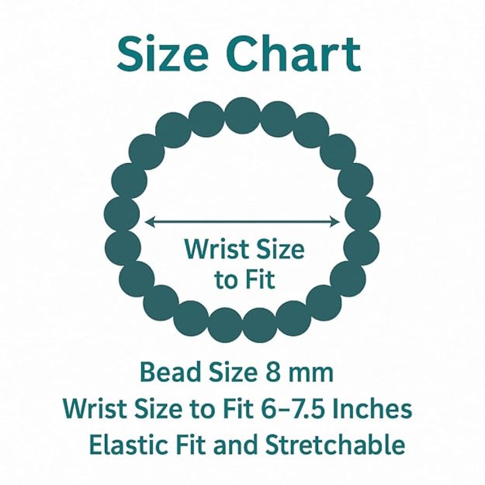 Rose Quartz Bracelet 8mm | Natural Healing Crystal Bracelet for Love, Positivity & Energy | Unisex