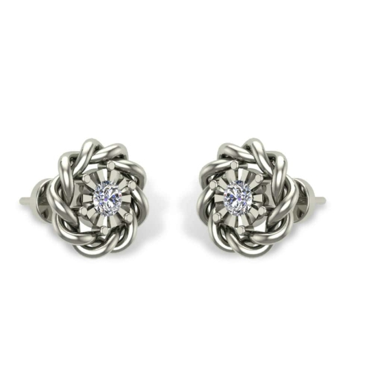 Bevie Diamond Studs