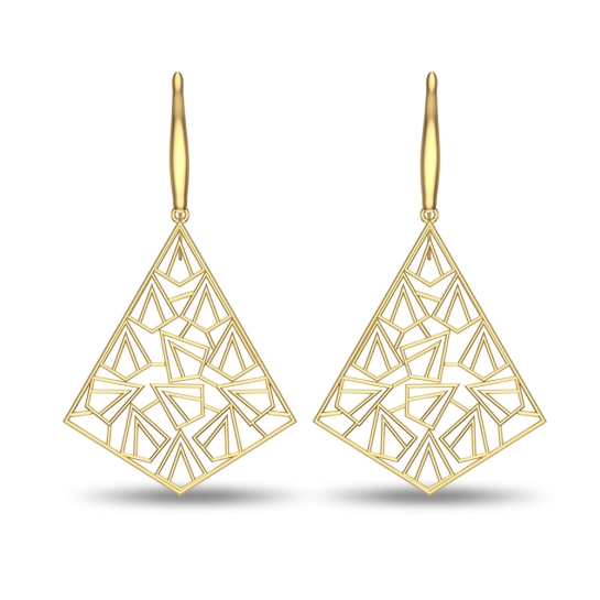 Zariyah Gold Earrings