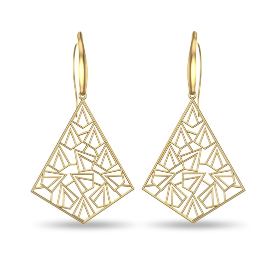Celine Gold Earrings Design for daily use 