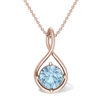 Coen Topaz Gold Pendant Designs For Female