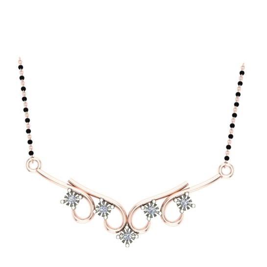 Coralie Diamond Mangalsutra