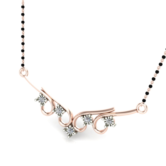 Coralie Diamond Mangalsutra