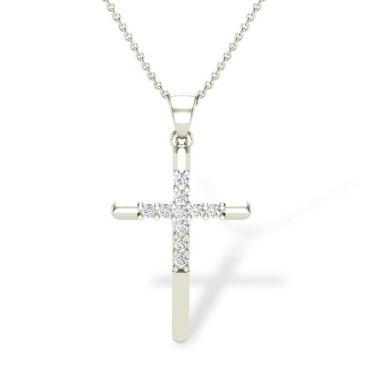 Lillian Jesus  Diamond Pendant