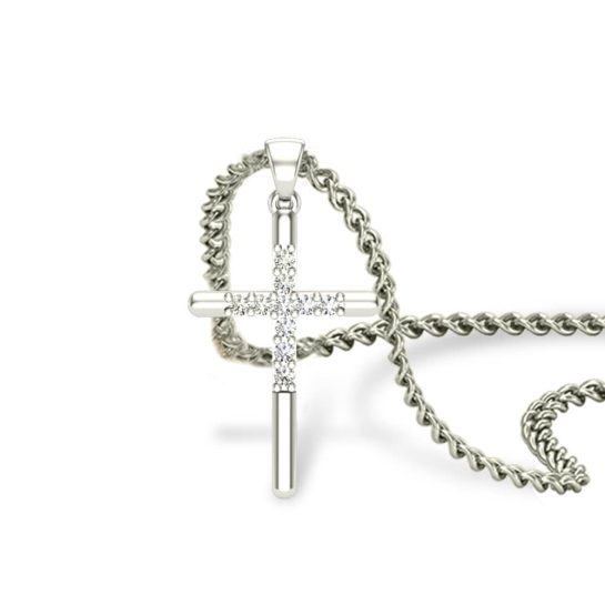 Lillian Jesus  Diamond Pendant