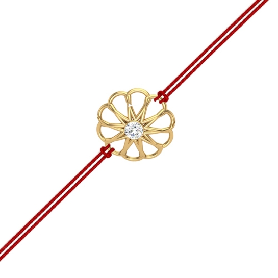 Aanchal Gold DIamond Rakhi