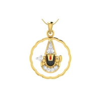 925 Sterling Silver Spritiual Shree Bala JI Pendant