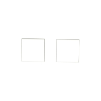 Dadhinadi White Stud Gold Earrings Design for daily use 