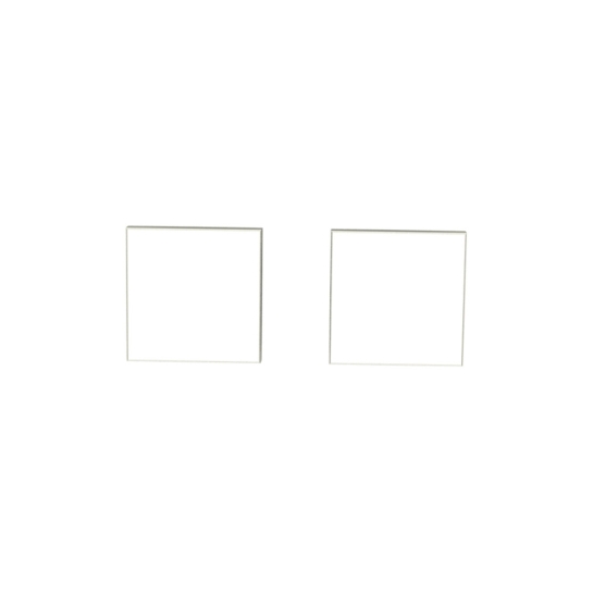 Dadhinadi White Stud Gold Earrings Design for daily use 