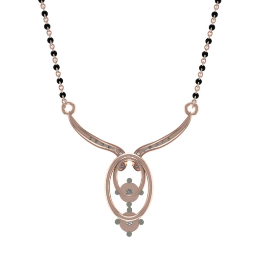 Perle Diamond Mangalsutra