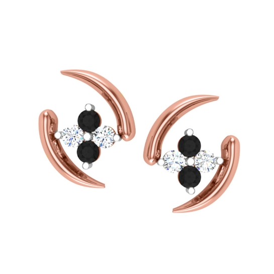 Delaney Black Diamond Earring