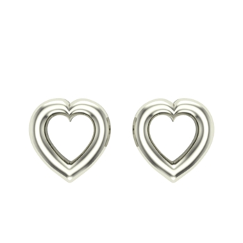 Dishi Gold Stud Earrings Design for daily use 