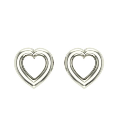 Dishi Gold Stud Earrings Design for daily use 