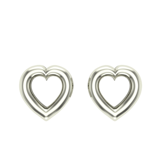 Dishi Gold Stud Earrings Design for daily use 