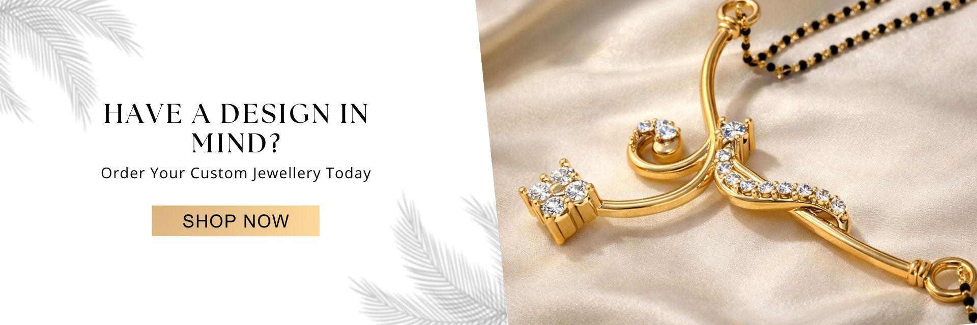 Buy gold and diamonds Mangalsutra