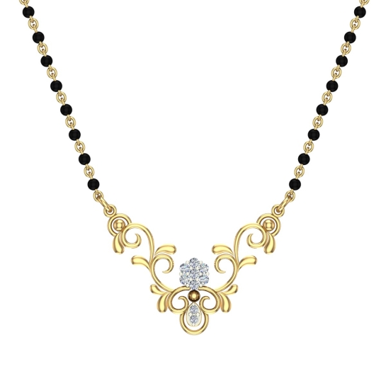 Elmina Diamond Mangalsutra