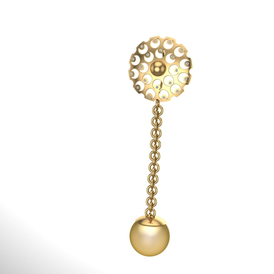 Elvire Pearl Gold pendant Designs For Female