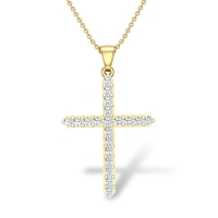Eliana Jesus Diamond Pendant