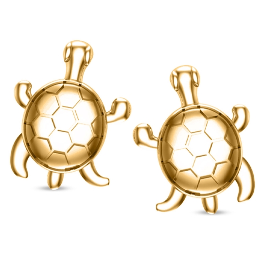 Alexis Gold Stud Earrings Design for daily use 