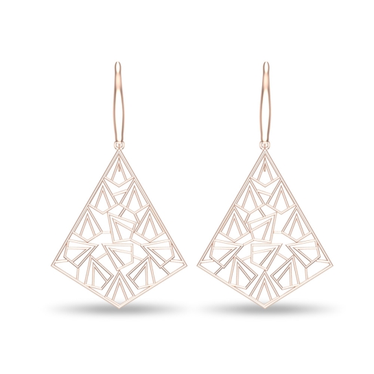 Elodie Gold Earrings Design for daily use 