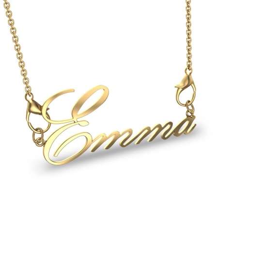 Emma Yellow Gold Pendant