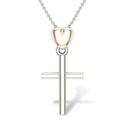 Lucy Jesus Diamond Pendant Designs For Female