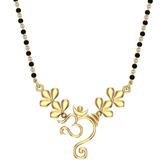 Fia Mangalsutra Designs in Gold