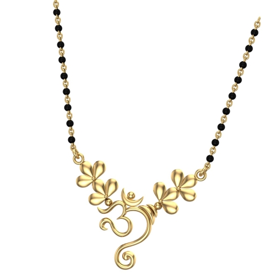 Fia Mangalsutra Designs in Gold