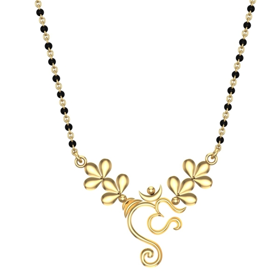 Fia Mangalsutra Designs in Gold