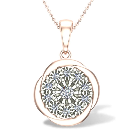 Fannie Diamond Pendant