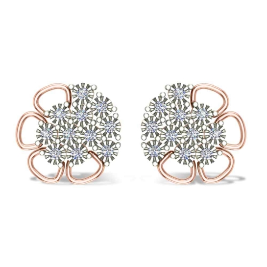 Gislaine Diamond Studs