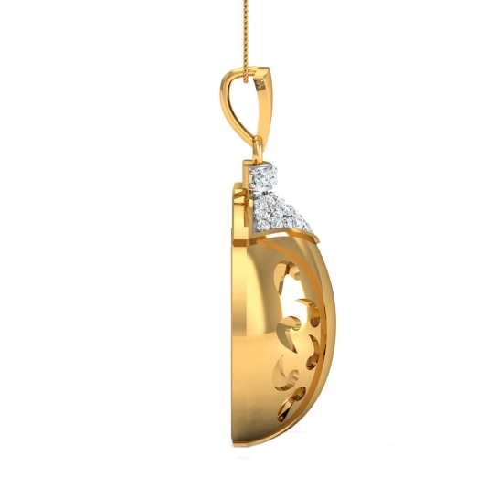 Yessica Gold and Diamond Pendant