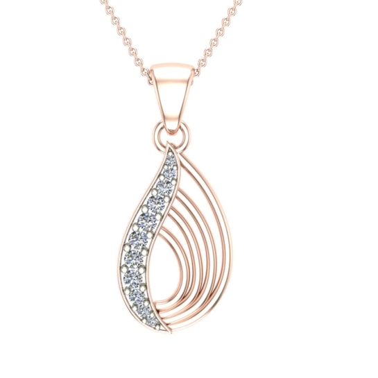 Gwynne Diamond Pendant